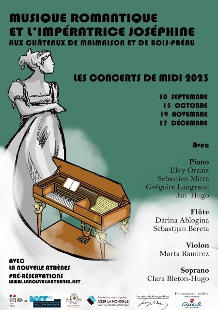 Concerts sur instruments d’époque au château de Malmaison