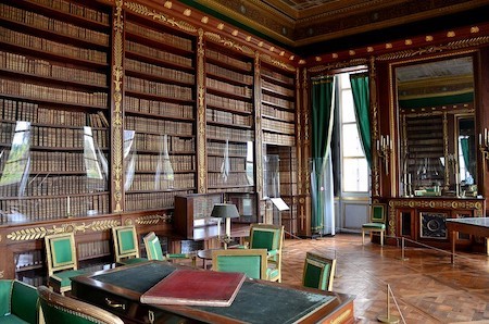 À Compiègne, la restauration de la bibliothèque de Napoléon a commencé