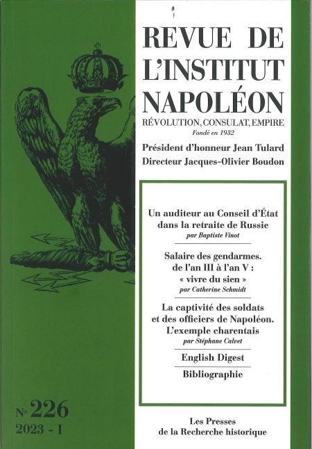 <i>Revue de l’Institut Napoléon</i> n° 226