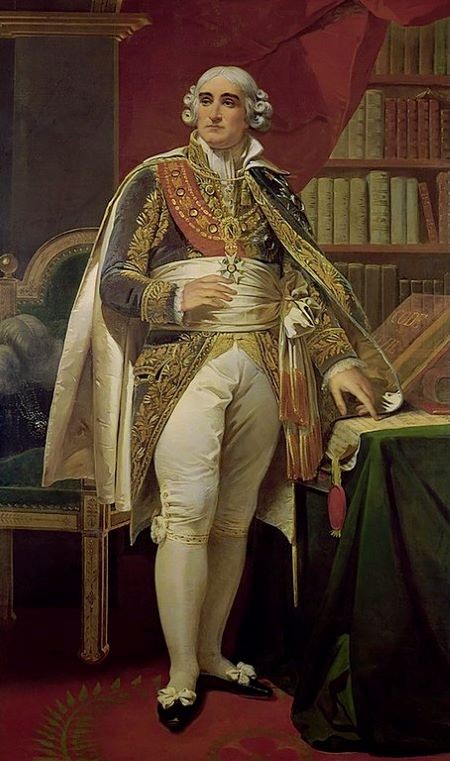 CAMBACÉRÈS, Jean-Jacques-Régis de (1753-1824), magistrat, Second Consul, Archichancelier de l’Empire