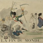 Une caricature contre Napoléon et Cambacérès : « La fin du monde »