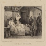« Le mal du pays », <i>Album Lithographique</i> par Hippolyte Bellangé