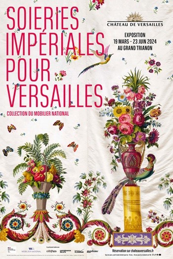 Soieries impériales pour Versailles, collections du Mobilier national