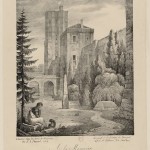 « Vue des fossés de Vincennes et du tombeau du duc d’Enghien »