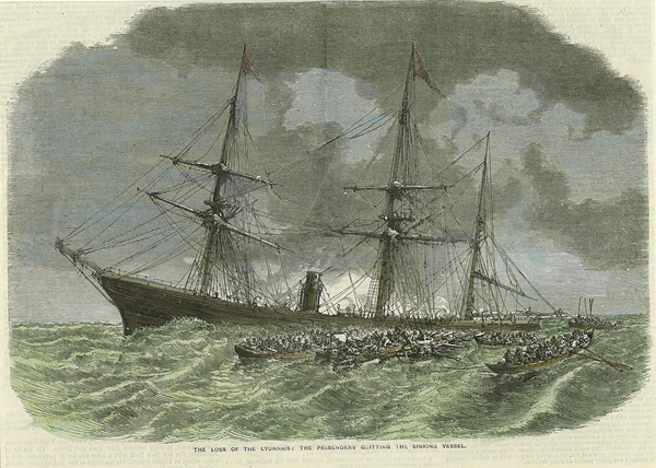 Le Lyonnais : le naufrage du navire en 1856 et les principes du droit maritime