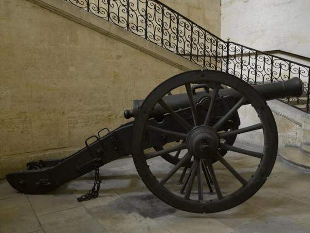 Réalisé par Perier en 1793-1794, porte sur la volée l'inscription : "Liberté Egalité" © Paris - Musée de l'Armée, Dist. GrandPalaisRmn / Marie Bruggeman