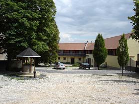 Cour du château d'Auerstedt © Stadtmuseum Jena